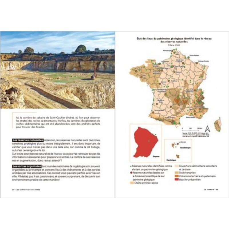 Les carnets du scarabée - Géologie Les carnets du scarabée - Géologie