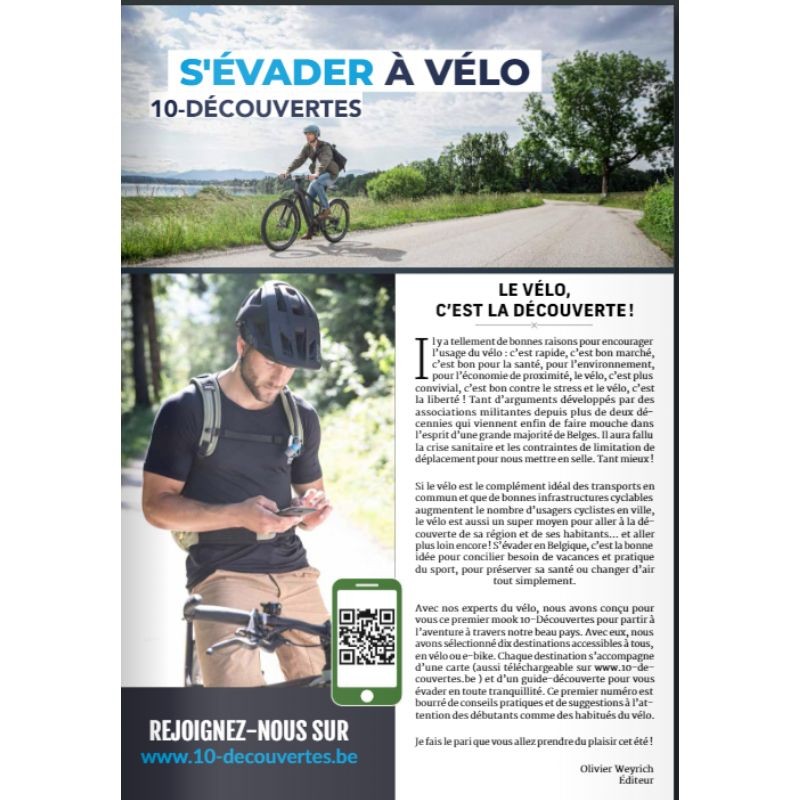 S'évader à vélo - 10 découvertes n°1 S'évader à vélo - 10 découvertes n°1