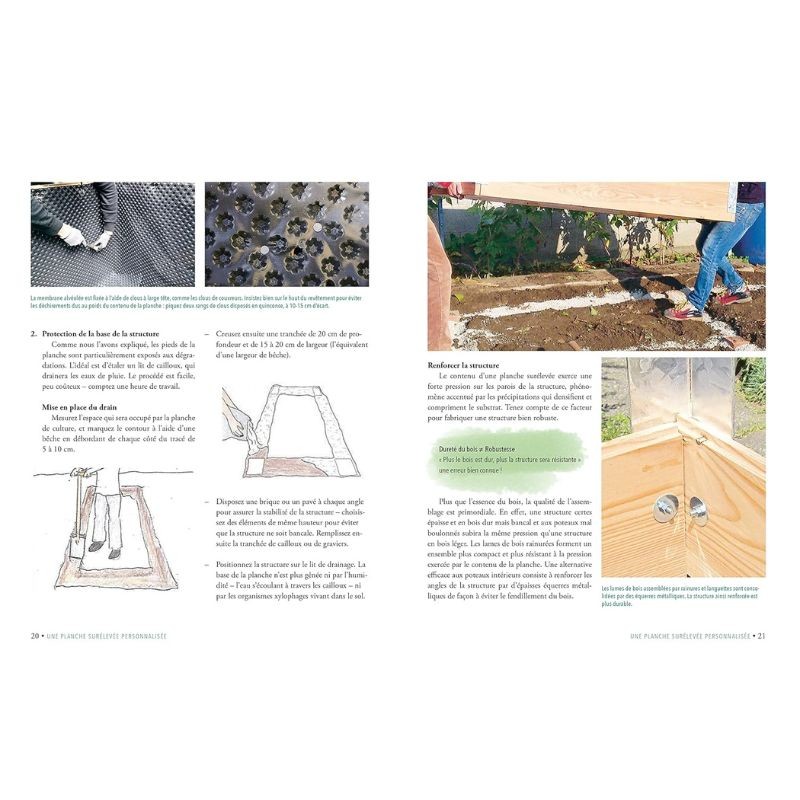 Mon potager bio surélevé - Récoltez ce que vous avez semé Mon potager bio surélevé - Récoltez ce que vous avez semé