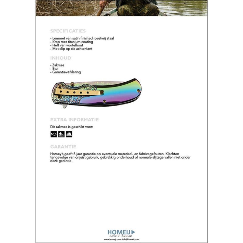 Couteau de Poche "Homey's Backbone K1"