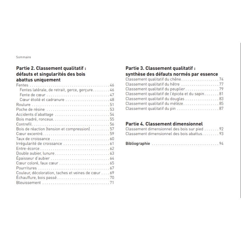 Carnet d’assistance pour l’évaluation qualitative des bois sur pied et abattus Carnet d’assistance pour l’évaluation qualitative des bois sur pied et abattus