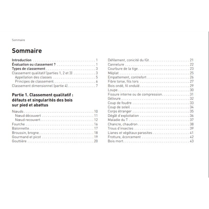 Carnet d’assistance pour l’évaluation qualitative des bois sur pied et abattus Carnet d’assistance pour l’évaluation qualitative des bois sur pied et abattus