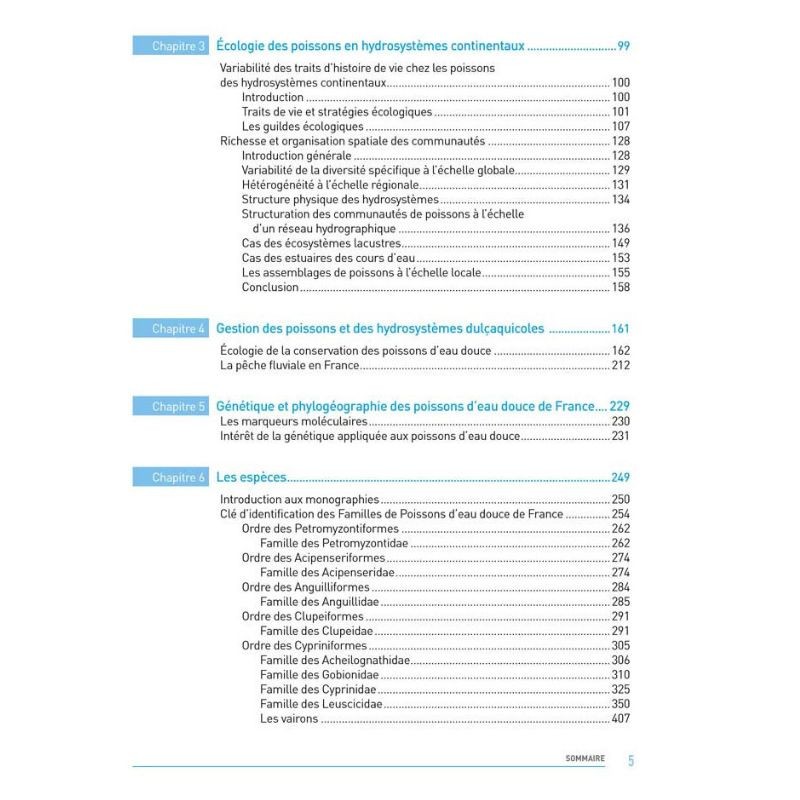 Les Poissons d'eau douce de France - 2ème édition