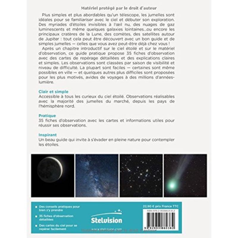 Le ciel aux jumelles - Explorer simplement les étoiles et les curiosités du ciel