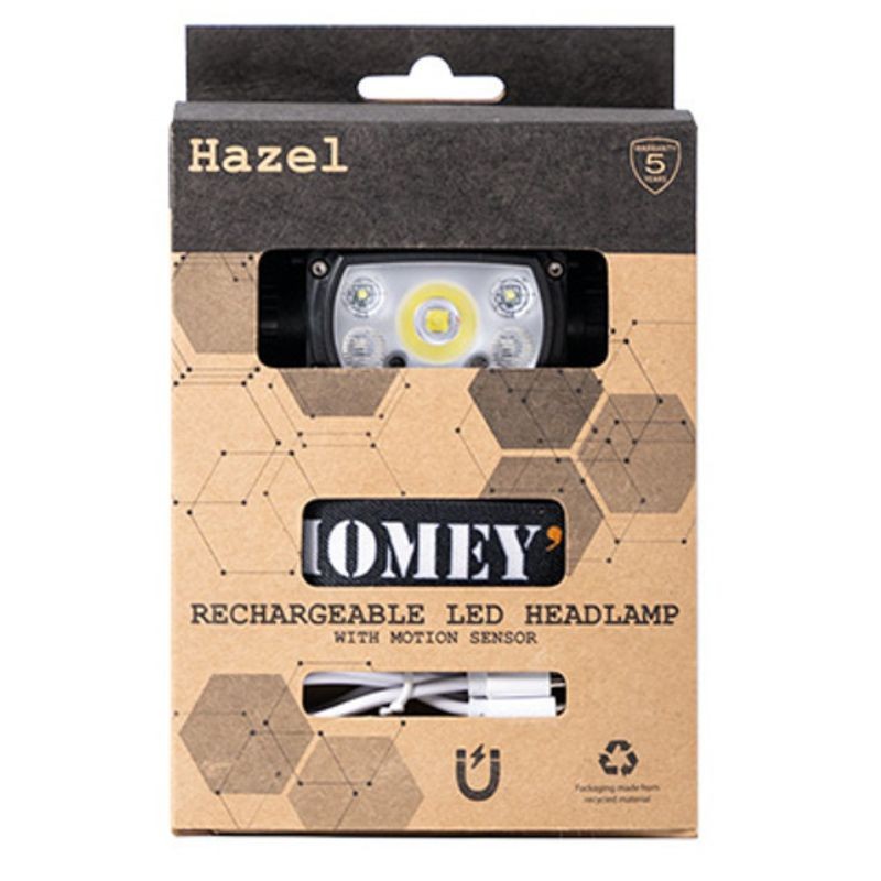 Lampe frontale "Homey's DIY Hazel" - 400lm - USB-C rechargeable