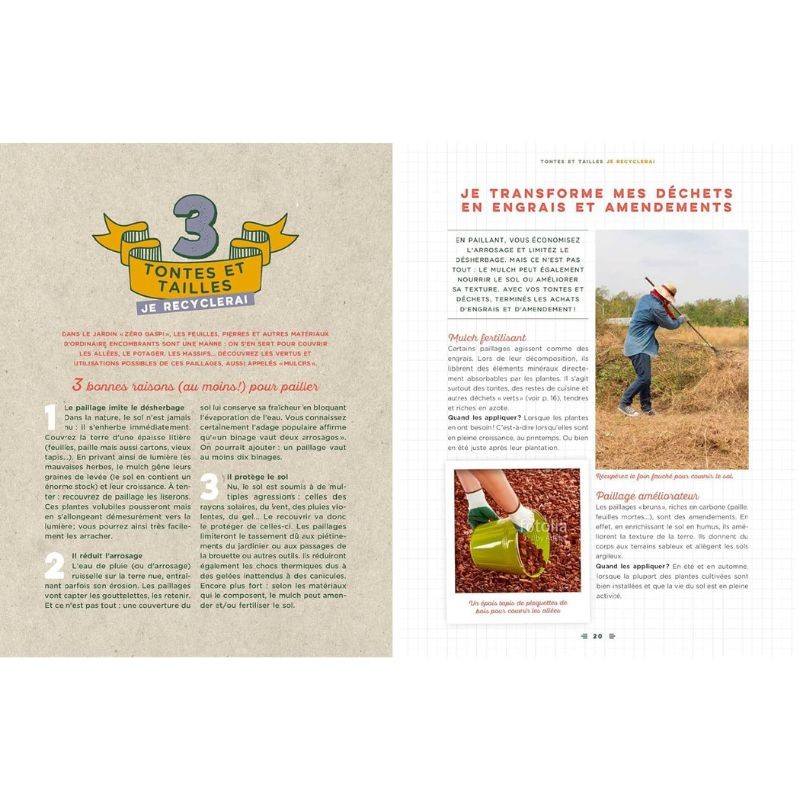 Zéro gaspi au jardin - C'est très simple !