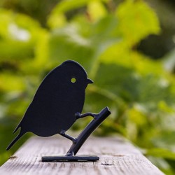 Silhouette Mésange bleue