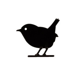 Silhouette Troglodyte mignon