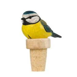 DecoBird Bouchon de bouteille Mésange bleue