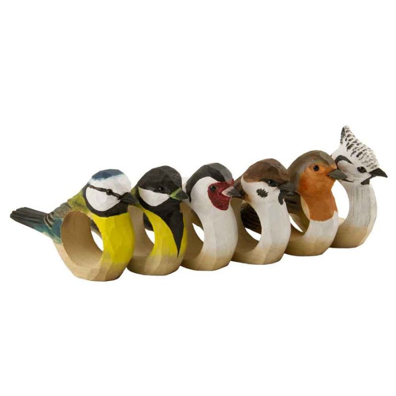 DecoBird Rond de serviette Chardonneret élégant