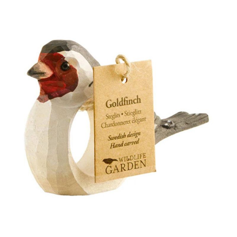 DecoBird Rond de serviette Chardonneret élégant