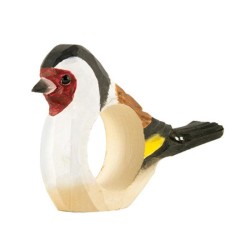DecoBird Rond de serviette Chardonneret élégant