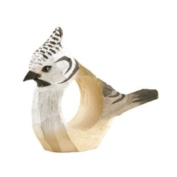 DecoBird Rond de serviette Mésange Huppée