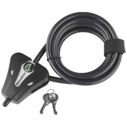 Câble antivol réglable avec serrure à clé pour piège photographique - Master Lock 8418EURD