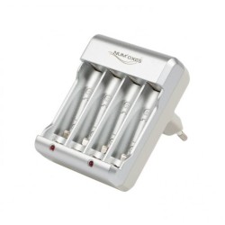 Chargeur pour piles Num'Axes AA ou AAA, Ni-MH ou Ni-Cd