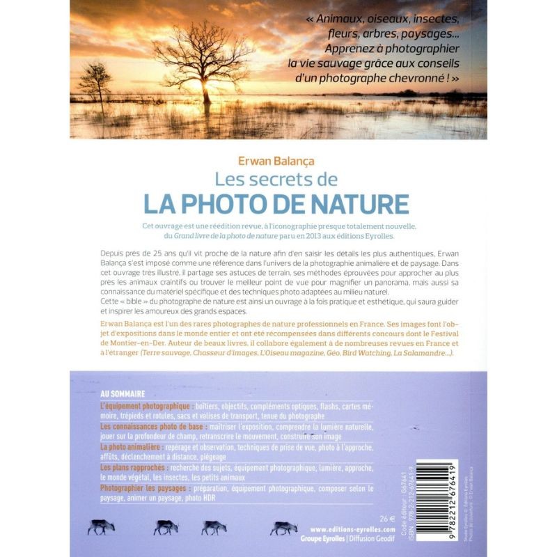 Les secrets de la photo de Nature - 2ème Edition Les secrets de la photo de Nature - 2ème Edition