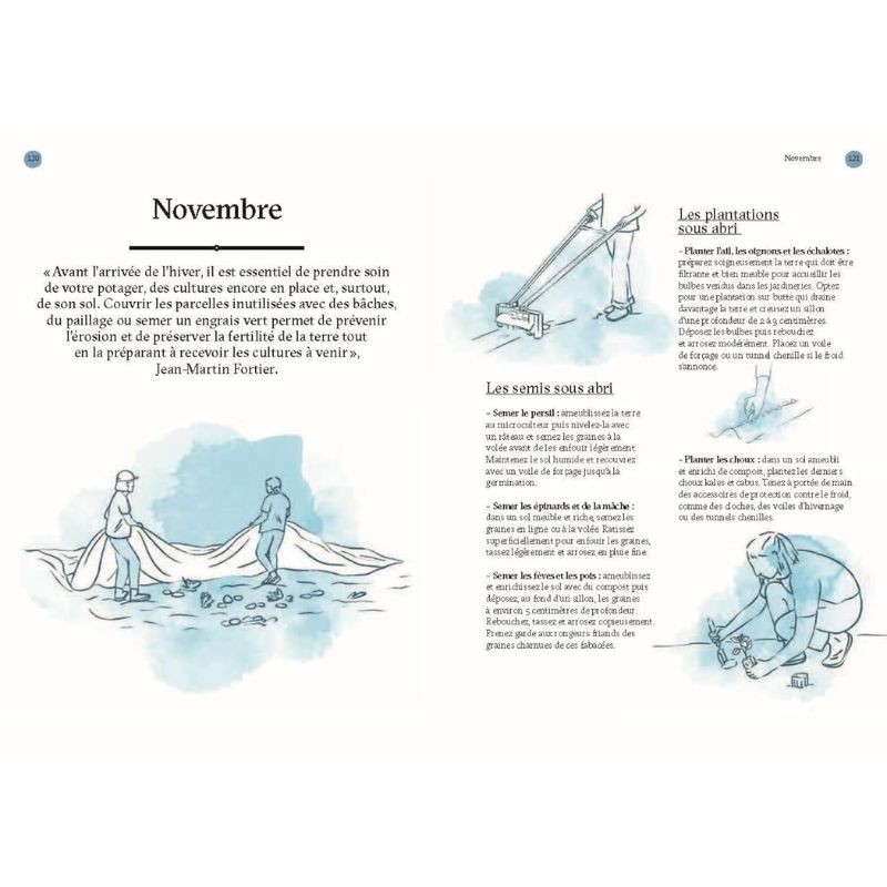 Une année de légumes