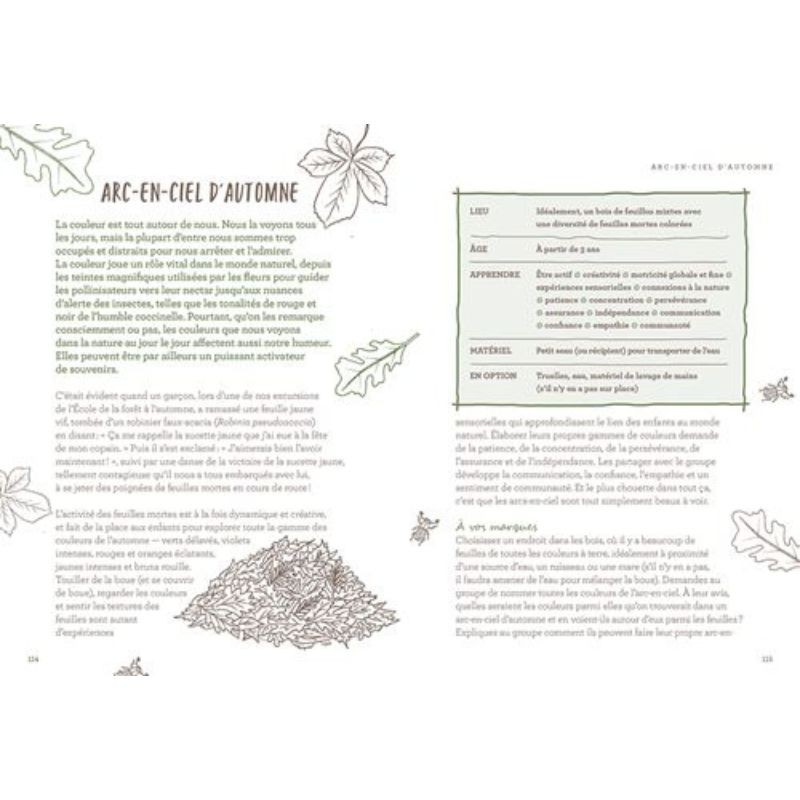 Une année à l'école de la forêt - Jouer en plein air & apprendre en s'amusant à chaque saison Une année à l'école de la forêt - Jouer en plein air & apprendre en s'amusant à chaque saison