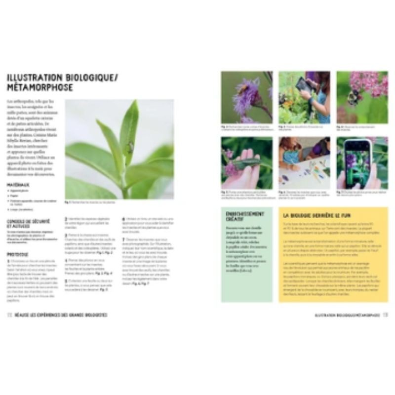 Réalise les expériences des grands biologistes Réalise les expériences des grands biologistes