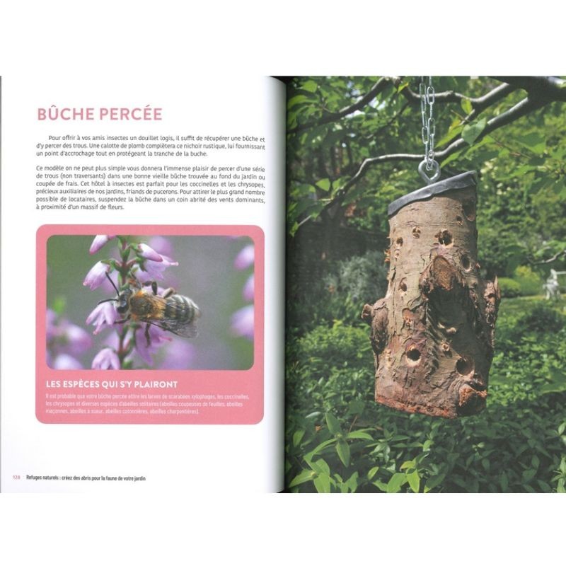 Refuges naturels - Créez des abris pour la faune de votre jardin