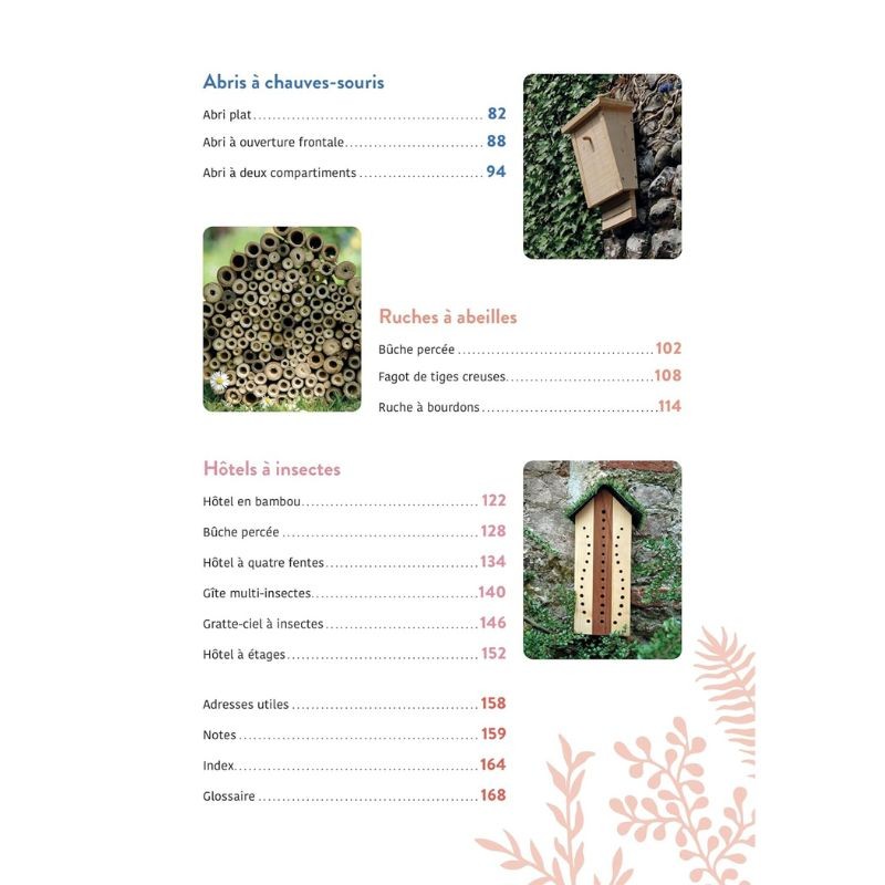 Refuges naturels - Créez des abris pour la faune de votre jardin