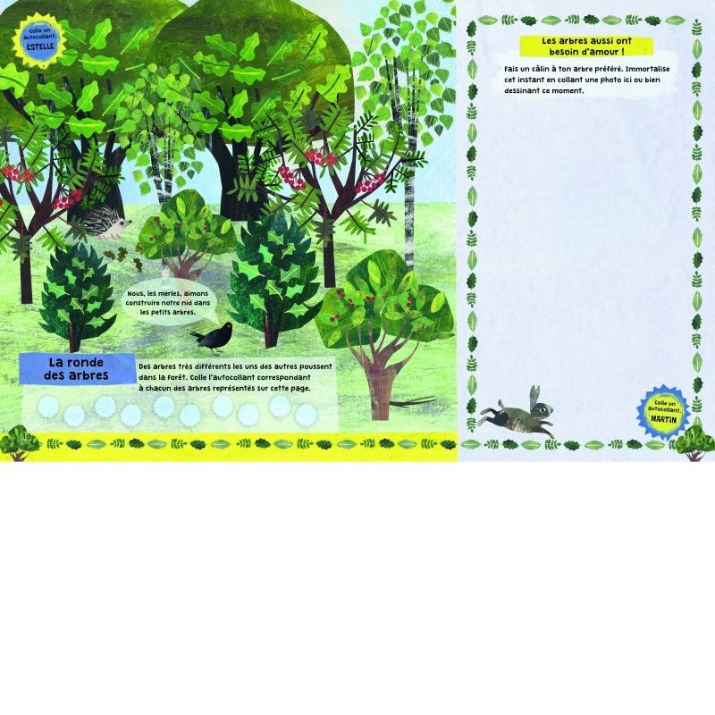 A la découverte de la Forêt - Plus de 300 autocollants