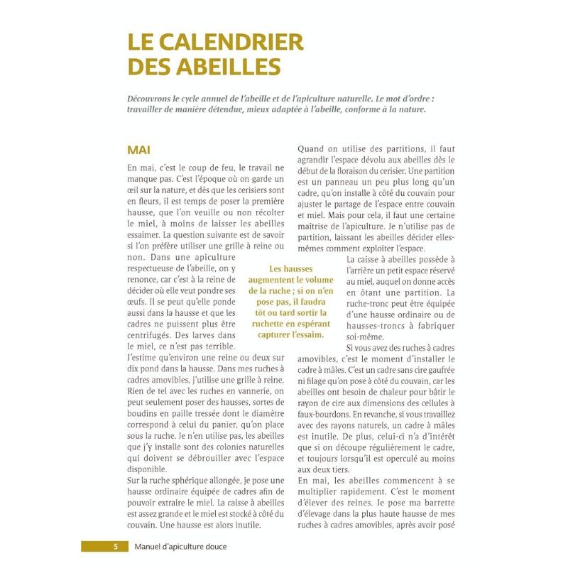 Manuel d’apiculture douce - Comprendre et respecter les abeilles