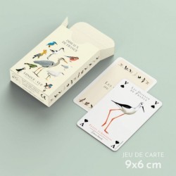 Jeu de cartes - Oiseaux de France