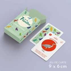 Jeu de 7 familles - Oiseaux de France Jeu de 7 familles - Oiseaux de France