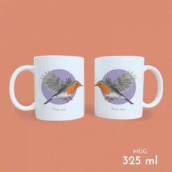 Mug Rougegorge familier Mug Rougegorge familier