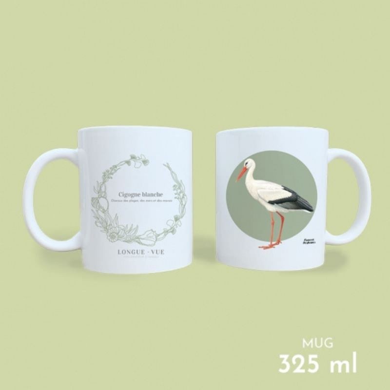 Mug Cigogne blanche Mug Cigogne blanche
