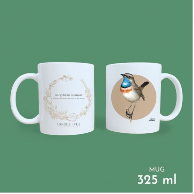 Mug Gorgebleue à miroir