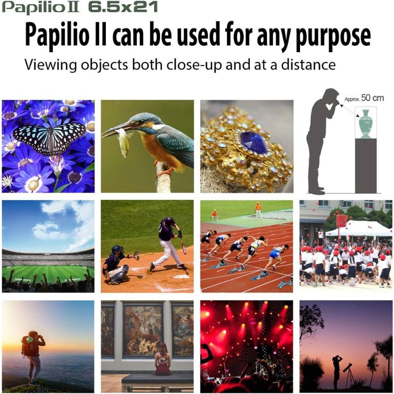 Pentax UP 6,5x21 PAPILIO II - Jumelles Pentax UP 6,5x21 PAPILIO II - Jumelles