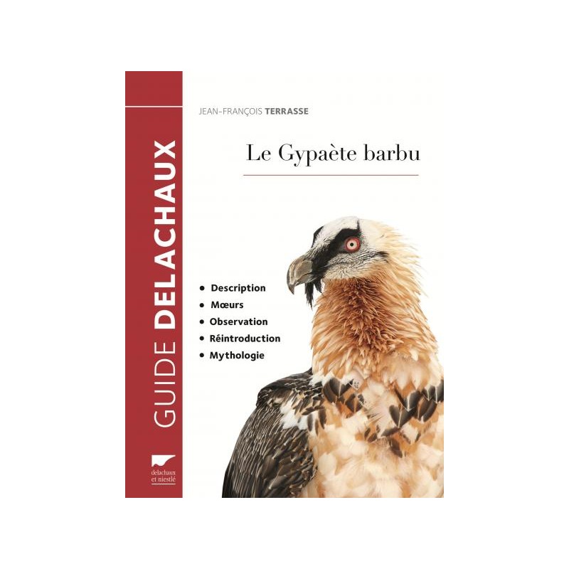 Le Gypaète barbu - Description, murs, observation, réintroduction, mythologie