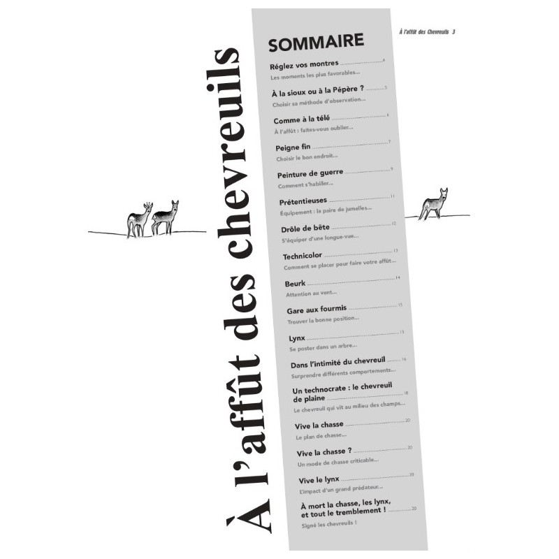 A l'affût des chevreuils