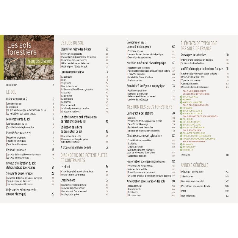 Les sols forestiers