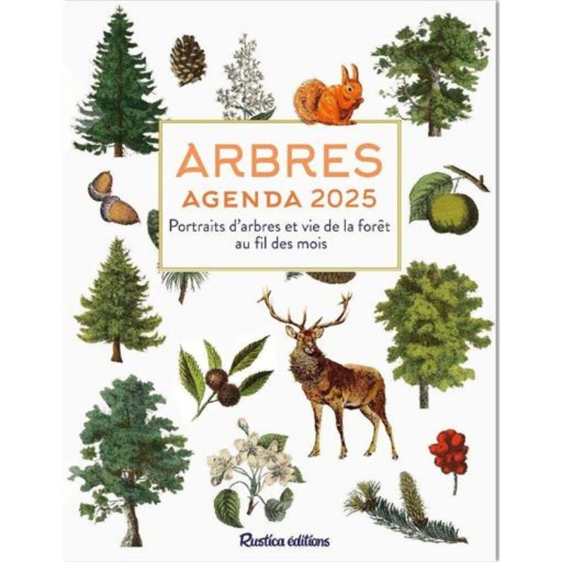 Agenda des arbres 2025 - Rustica éditions