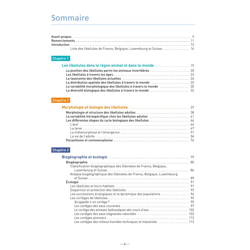 Les Libellules de France, Belgique, Luxembourg et Suisse (3ème édition)