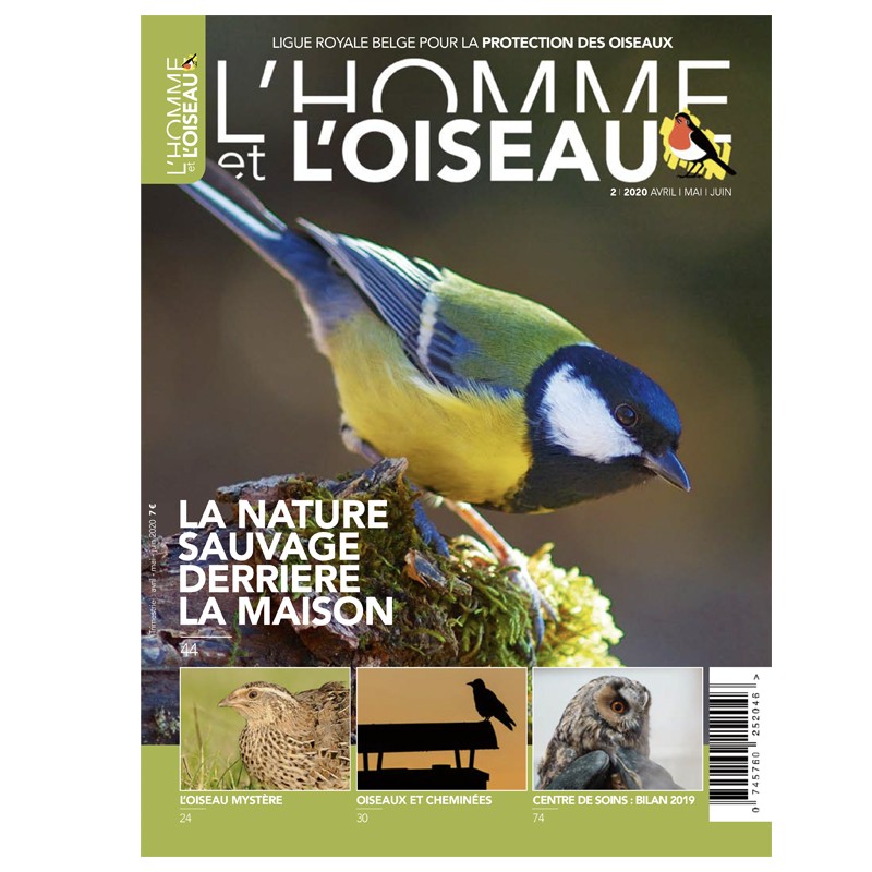 Revue L'Homme et l'Oiseau - La nature sauvage derrière la maison - 2/2020