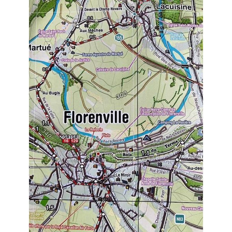 MA16 - Florenville - Mini-Ardenne - Carte de randonnée