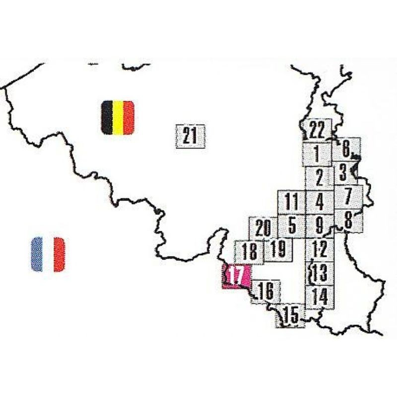 MA19 - St Hubert - Mini-Ardenne - Carte de randonnée MA19 - St Hubert - Mini-Ardenne - Carte de randonnée