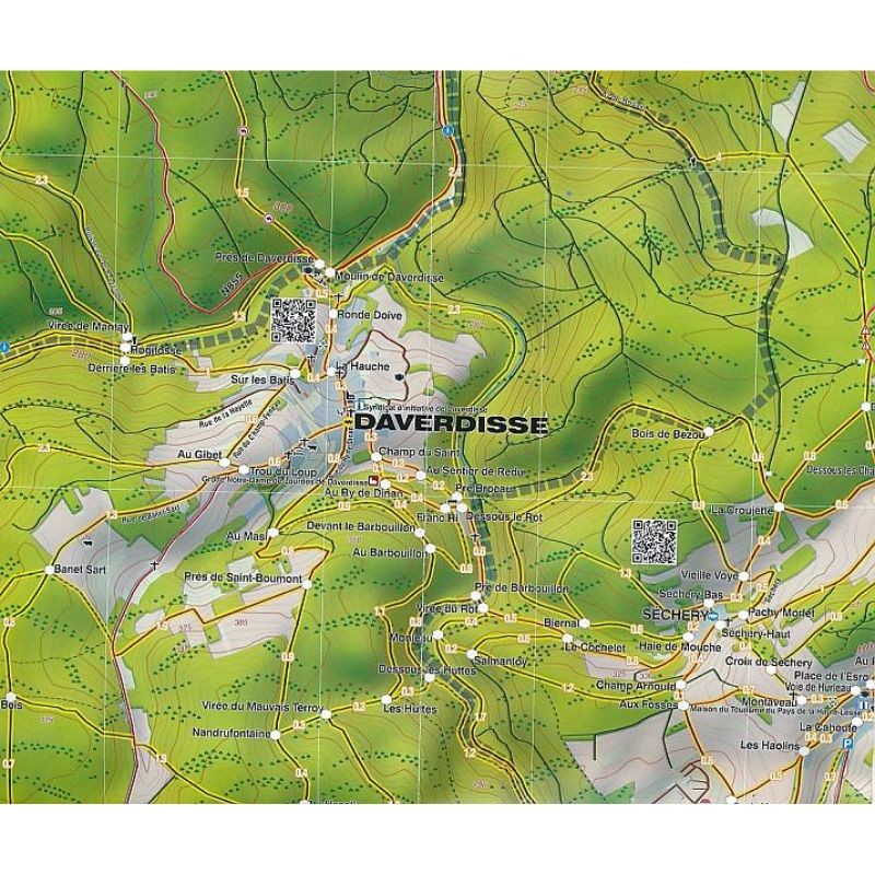 MA19 - St Hubert - Mini-Ardenne - Carte de randonnée MA19 - St Hubert - Mini-Ardenne - Carte de randonnée