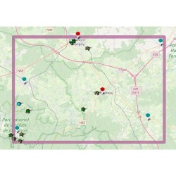 Carte de randonnée - Mini-Ardenne - Neufchâteau