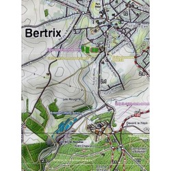 Carte de randonnée - Mini-Ardenne - Neufchâteau