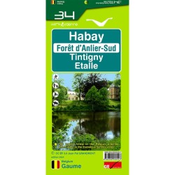 MA34 - Habay - Mini-Ardenne - Carte de randonnée
