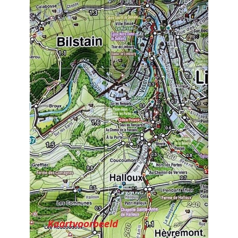 MA34 - Habay - Mini-Ardenne - Carte de randonnée MA34 - Habay - Mini-Ardenne - Carte de randonnée