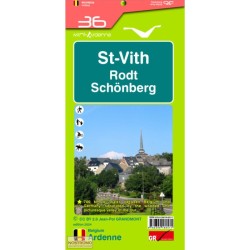 MA36 - St Vith - Mini-Ardenne - Carte de randonnées