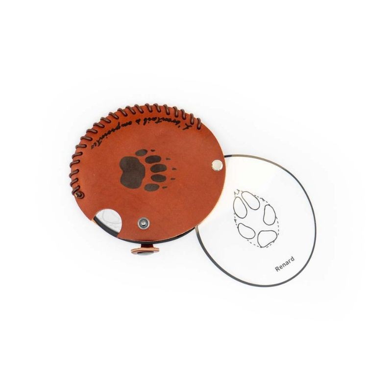 Éventail à empreintes - Animaux sauvages