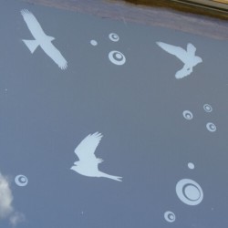 Autocollants anticollisions Billes & Bulles - 2 planches Autocollants anticollisions Billes & Bulles - 2 planches