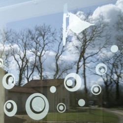 Autocollants anticollisions Billes & Bulles - 2 planches Autocollants anticollisions Billes & Bulles - 2 planches